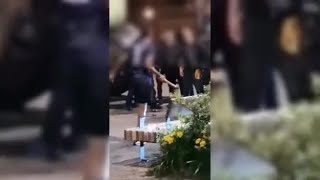 Pergine Valsugana, aggressione con l'accetta: il video