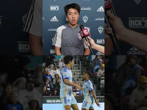 Yosuke Hanya makes the most of opportunity with Rapids' first team #shorts