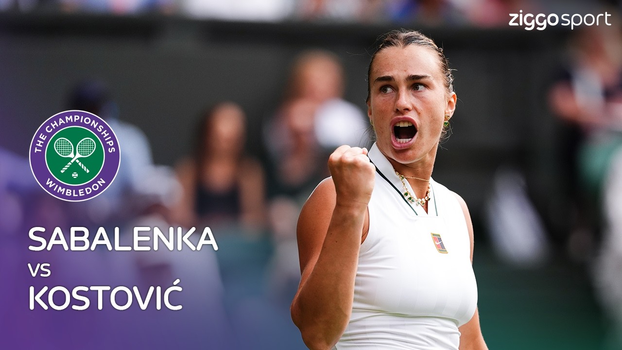 STERKE START OP WIMBLEDON VOOR SABALENKA!!!🎾🤩 | Sabalenka vs Kostović | Wimbledon 2026
