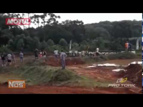 Largada da Classe Minimoto TR100F - Campeonato Paranaense de Velocross 2018