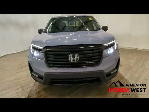 2022 Honda Ridgeline Black Edition AWD in Gray for sale at Wheaton Honda West in Calgary, AB