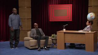 Lance Reddick triggered on Eric Andre Show!