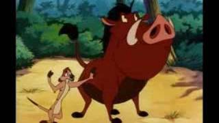 ролик к мультяшке про Тимона и Пумбу