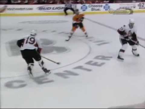 Heatley goal 2/2 @ Flyers (12/23/08)