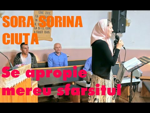 Sora Sorina - Se-apropie mereu sfârșitul [Ciuta 19.09.2020]