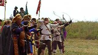 preview picture of video 'Archers in medieval battle'