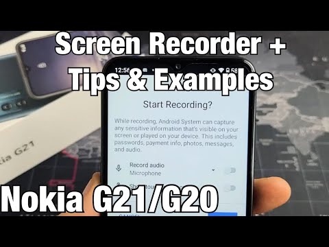 Nokia G21/G20: How to Screen Record + Tips (Everything U Need to Know)