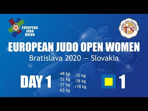 European Judo Open Women - Bratislava 2020 - Tatami 1