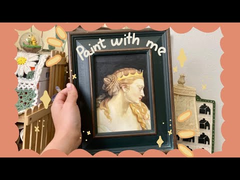 How I make classical oil painting look with gouache || Master study timelapse