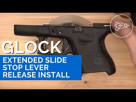 Glock Extended Slide Stop Lever Release Install (HD+Quick)