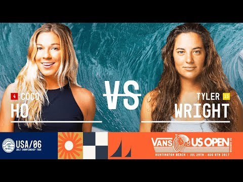 Coco Ho vs. Tyler Wright - Quarterfinals, Heat 2 - Vans US Open 2017 (W)