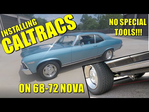 Installing Caltracs on 68-72 Nova without special tools
