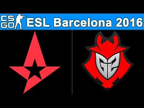 Astralis vs. G2 [Map 1 BO1] ESL Barcelona CS:GO Invitational