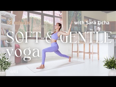 30-Minute Soft & Gentle Yoga Flow | Heart Opening Somatic Movement