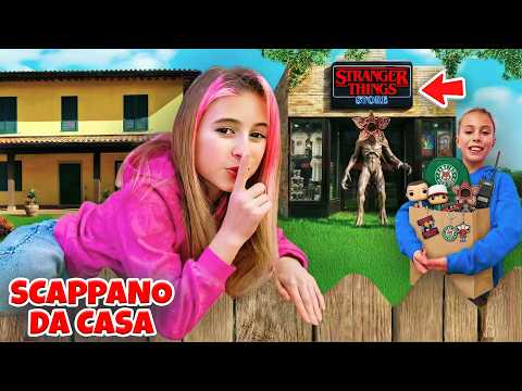 GIORGIA SCAPPA DI CASA CON MATTIA PER COMPRARE TUTTI I PRODOTTI DI SYTRANGER THINGS!