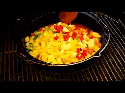 Bauerntopf ein ideales Party Rezept einfach und schnell, aus dem Dutch Oven - die sachsengriller