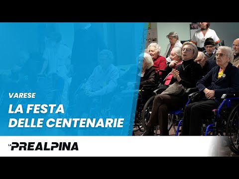 Varese, festa delle centenarie a Biumo