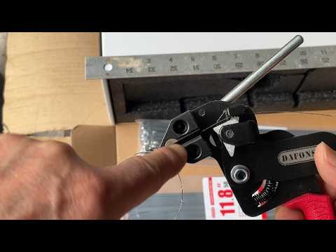 Stainless Steel Cable Tie Gun In Action - How It Works