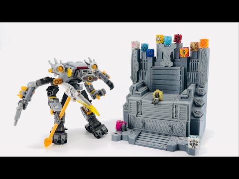 Transformers Age of the Primes Voyager Class AMALGAMOUS PRIME Video Review