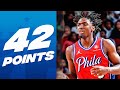 Tyrese Maxey GOES OFF for 42 in Houston! ? | December 29, 2023