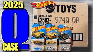Unboxing 2025 Hot Wheels Q Case! LAST 2025 CASE!!