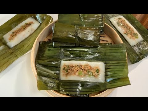 Cách Làm Bánh Nậm Huế  Ngon Dễ Làm  Công thức Pha bột Pha Nước Mắm Chuẩn Nhất