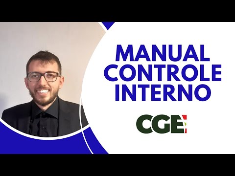 CONCURSO CGE/SC - MANUAL DE CONTROLE INTERNO