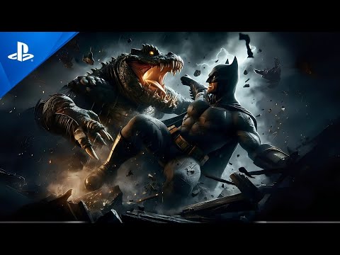 Face to Face with Terror | Killer Croc Boss Fight – Batman Arkham Knight PS5 4K HDR Gameplay
