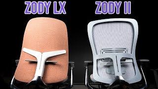 Haworth Zody Comparison - Zody Upholstered (LX) vs Zody II