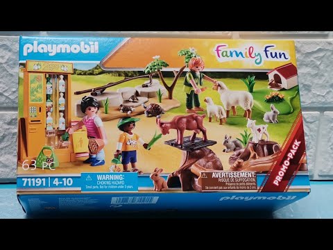 Playmobil Family Fun - Erlebnis-Streichelzoo - #unboxing