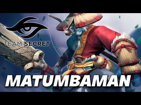 MATUMBAMAN PHANTOM LANCER - Team Secret - Dota 2 Pro Gameplay