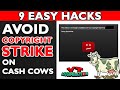 How To Avoid Copyright Strike On YouTube Cash Cow Videos