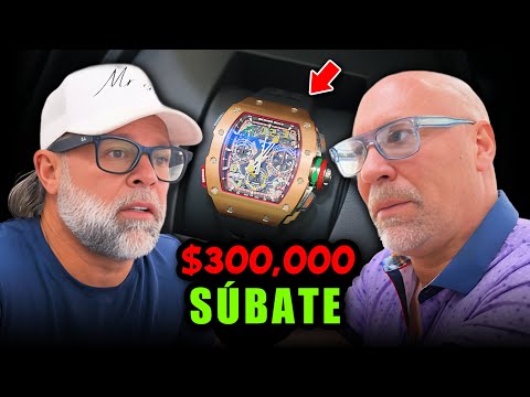 Bling: 'Súbate'... Carlos: 'Bájate'... $300K Richard Mille🔥