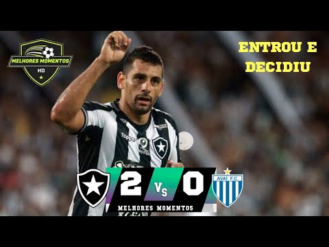 Botafogo 2 x 0 Avaí | GOL DIEGO SOUZA! Melhores Momentos (COMPLETO) Brasileirao 2019