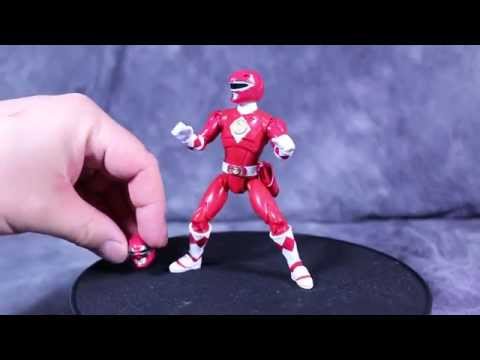 Bandai Mighty Morphin Power Rangers the Movie 5 inch Legacy Red Ranger
