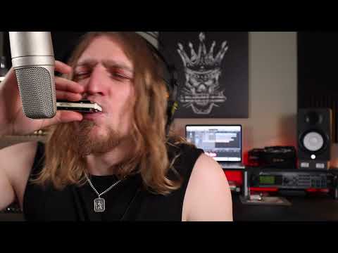 Badass 24 Bar Minor Blues Harmonica Jam