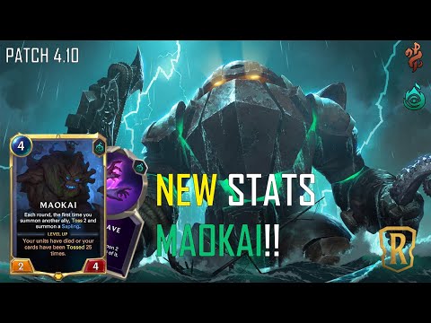 THE DEEP IS BACK!!🔥 | Nautilus + Maokai deck | Legends of Runeterra patch 4.1.0
