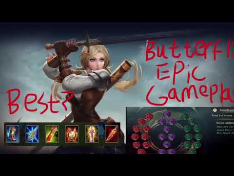 Butterfly best Builds and Arcana for Penta kills - Arena of Valor(AOV) Garena Liên Quân Mobile