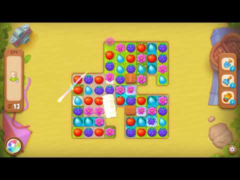 Gardenscapes level 374 - 18 Moves - No Boosters #Bubunka