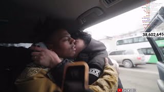 iShowSpeed Fan Jumps In His Car & Kisses Him 💀