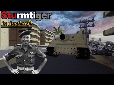 Sturmtiger in dustbowl /Mtc4