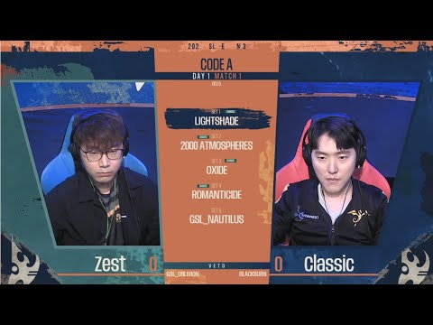 [2021 GSL S3] Code A Day1 Match1 Zest vs Classic