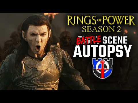 The DUMBEST battle ever! - Rings of Power Siege of Eregion BATTLE SCENE AUTOPSY