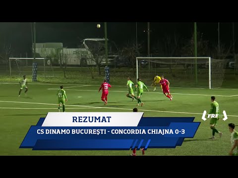 Cupa României Betano, faza grupelor: CS Dinamo București - Concordia Chiajna 0-3, Rezumat, 2.12.2025
