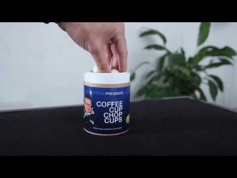 Saturn Magic -Coffee Cup Chop Cup (3 cups and 2 balls) by Leo Smetsers - Trick