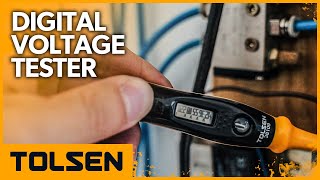 Video de Comprobador de voltaje digital Tolsen 130 mm
