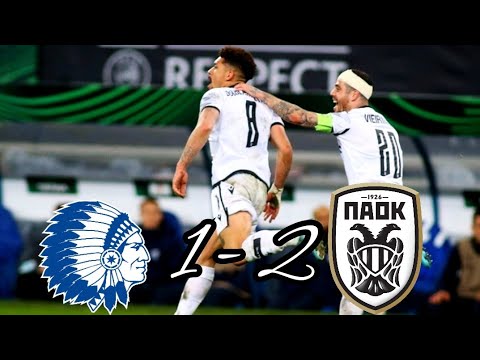 Γάνδη ΠΑΟΚ 1-2 | Το Γκολ του Αουγκούστο (Στους 8' του Europa Conference League ο ΠΑΟΚ)