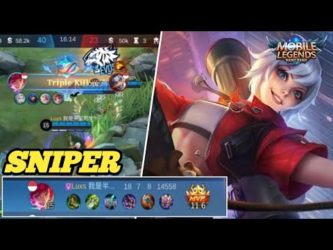 GAME PLAY BEATRIX SENDIRI! 18 KILLS DAN HAMPIR MANIAC!! | MLBB
