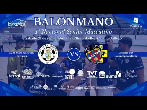 C. BM. MARE NOSTRUM TORREVIEJA - LEVANTE UDBM MARNI