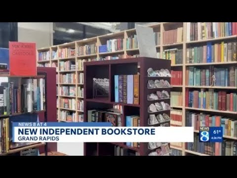 Husband, wife open bookstore to 'share good deals' with Grand ...